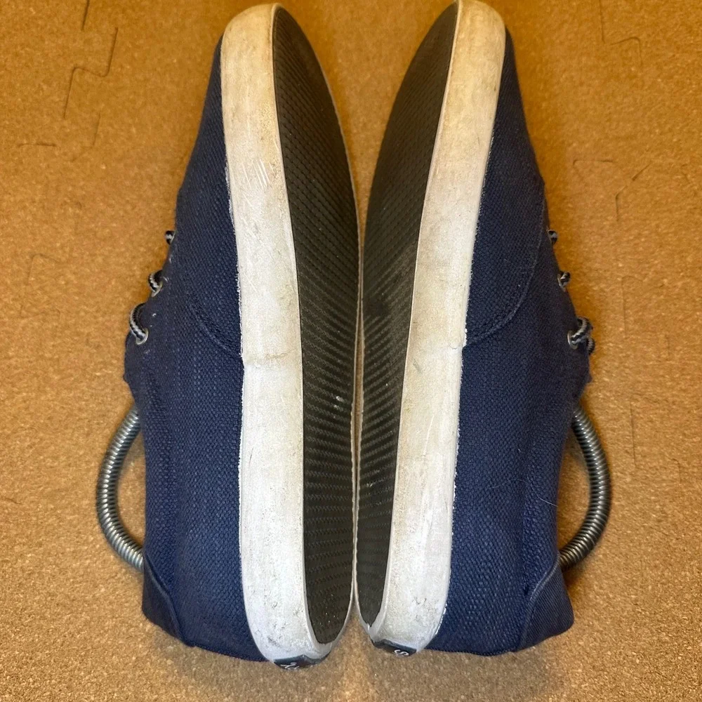 Sperry Top-Sider Striper‎ II CVO Navy Blue Canvas Sneakers Mens 7M STK263483
